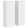 Plant Stand 2 pcs. White 25 x 25 x 80 cm Engineered Wood