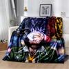 Disco Elysium Spiel Gamer Cartoon Decke, Weiche Überwurfdecke für Zuhause Schlafzimmer Bett Sofa Picknick Reise Büro Abdeckdecke Kinder
