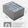 Jeans and Clothing Storage Box With Compartments