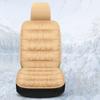 Winter Down Car Seat Cushion Split Headcap Car Front Seat Cushion Thickened and Soft Car Seat Cover
