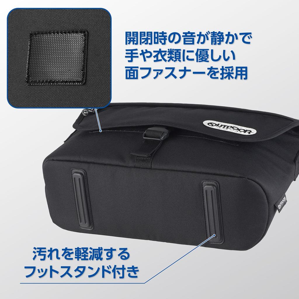 OUTDOOR PRODUCTS Camera Bag 05 Small SLR Shoulder Bag Black