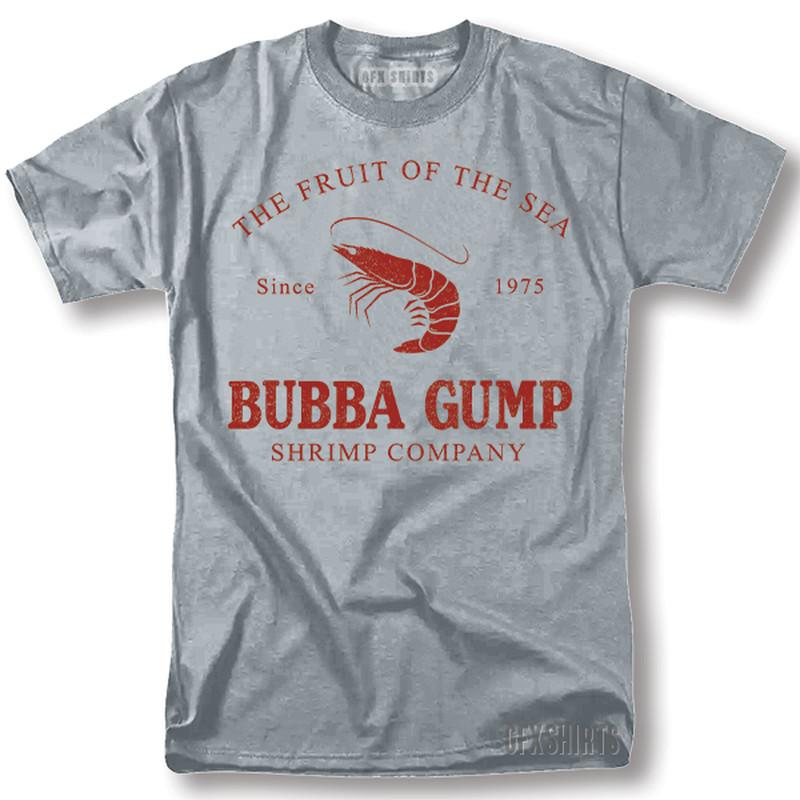

Bubba Gump Shrimp Company Shirt Forest Gump Sarcastic Graphic Novelty T-Shirt 4XL