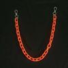 Plastic Men Acrylic Chains Women Pants Chains Double Layer Punk Style Waist Chains Plastic Belts