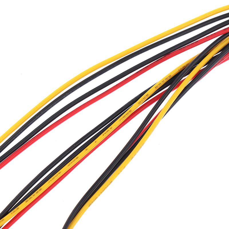 4Pin Ide To 3 Serial Ata Sata Power Splitter Extension Cable Connectors Computer