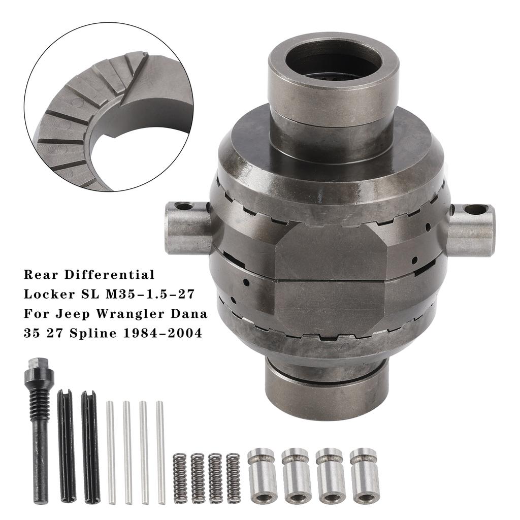 Bloccaggio Differenziale Posteriore SL M35-1.5-27 Per Jeep Wrangler Dana 35 27 Spline 84-04