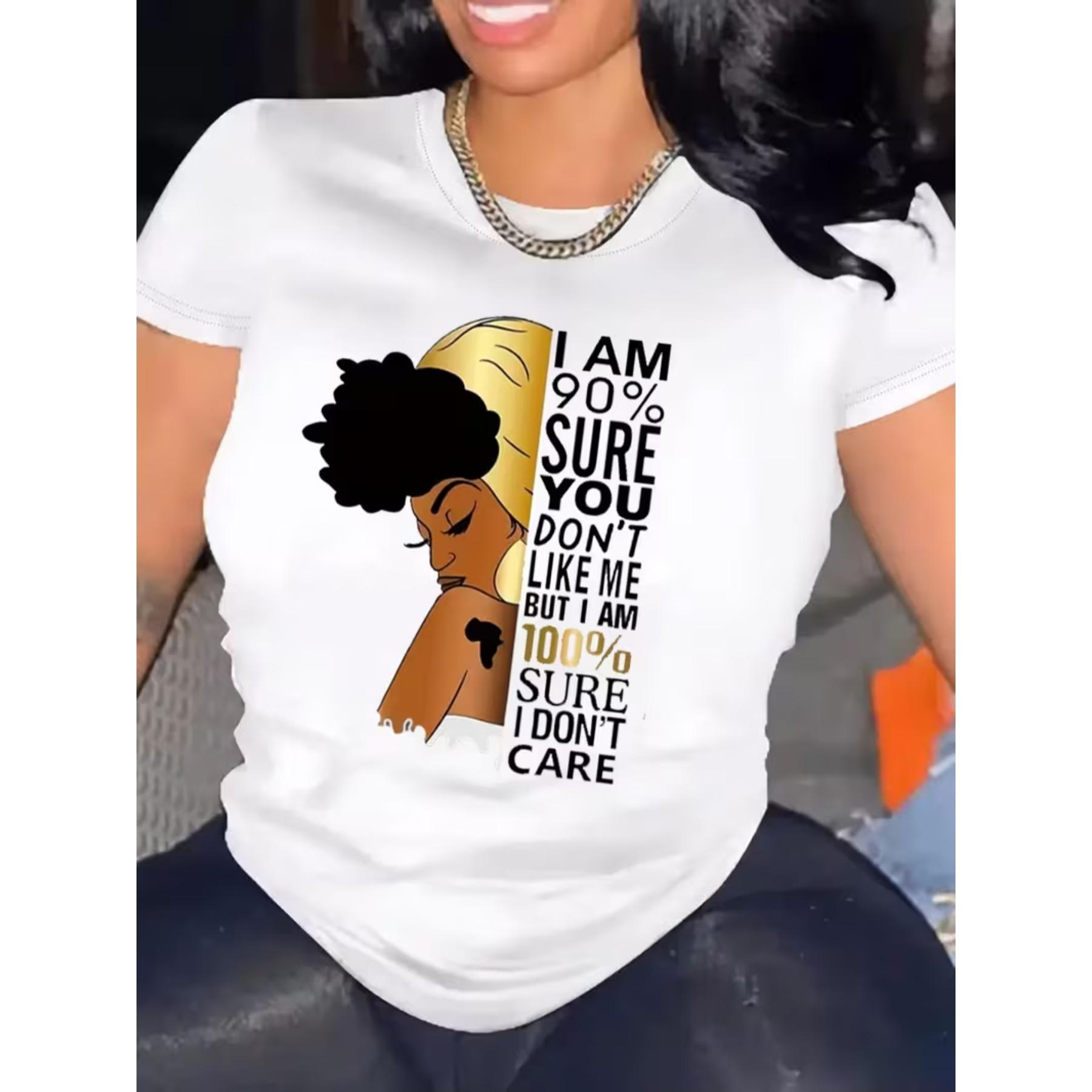Women Casual Short Sleeve Tee Comfortable Crew Neck,printed T-shirt S