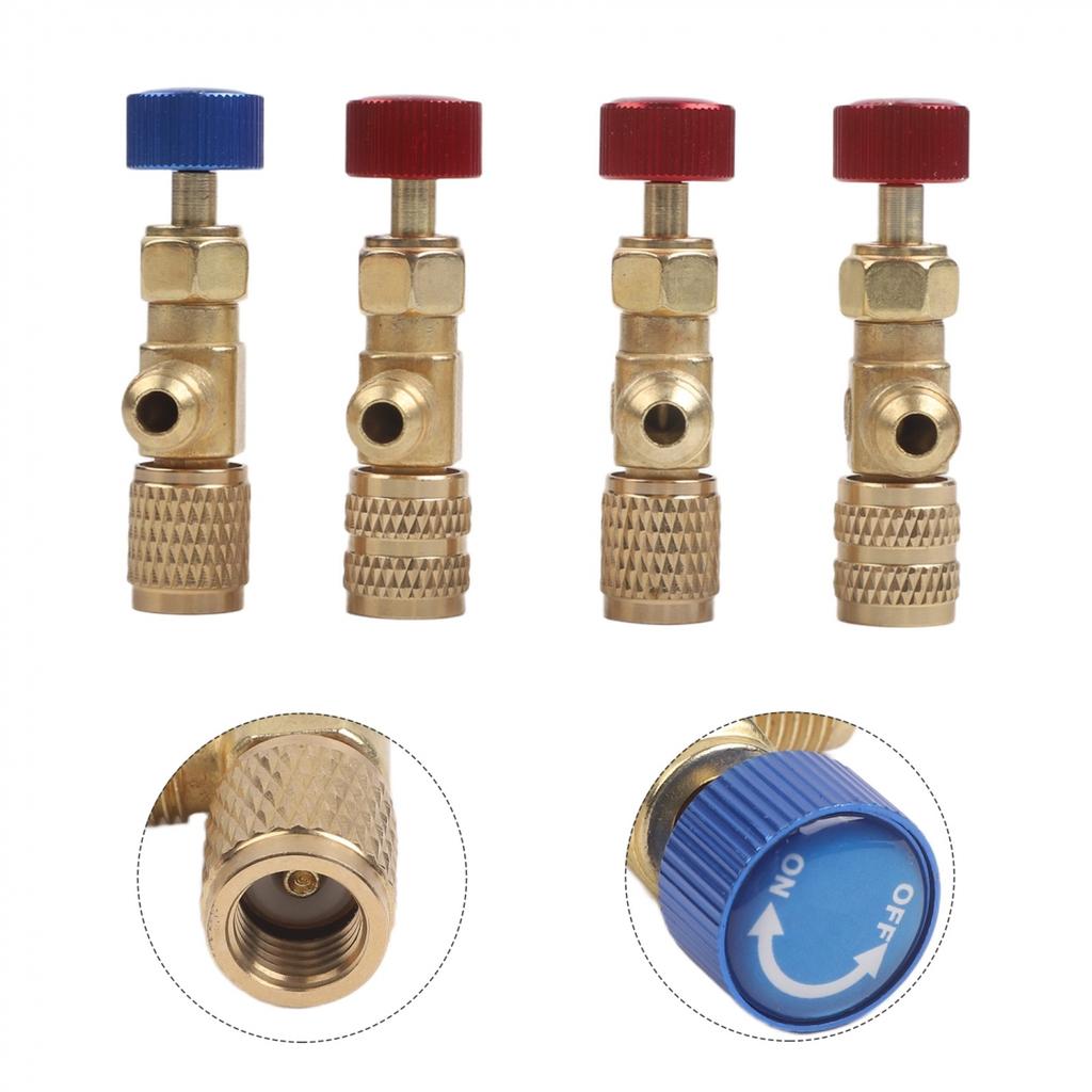 Easy Installation Air Conditioning Safety Valve HVAC Accessories Quick Connector
