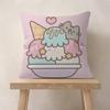Cute PpusheensS Pillowcase Toon Gift Cushion Cover Bedroom Home Sofa Chair Seat Decor Pillow Case