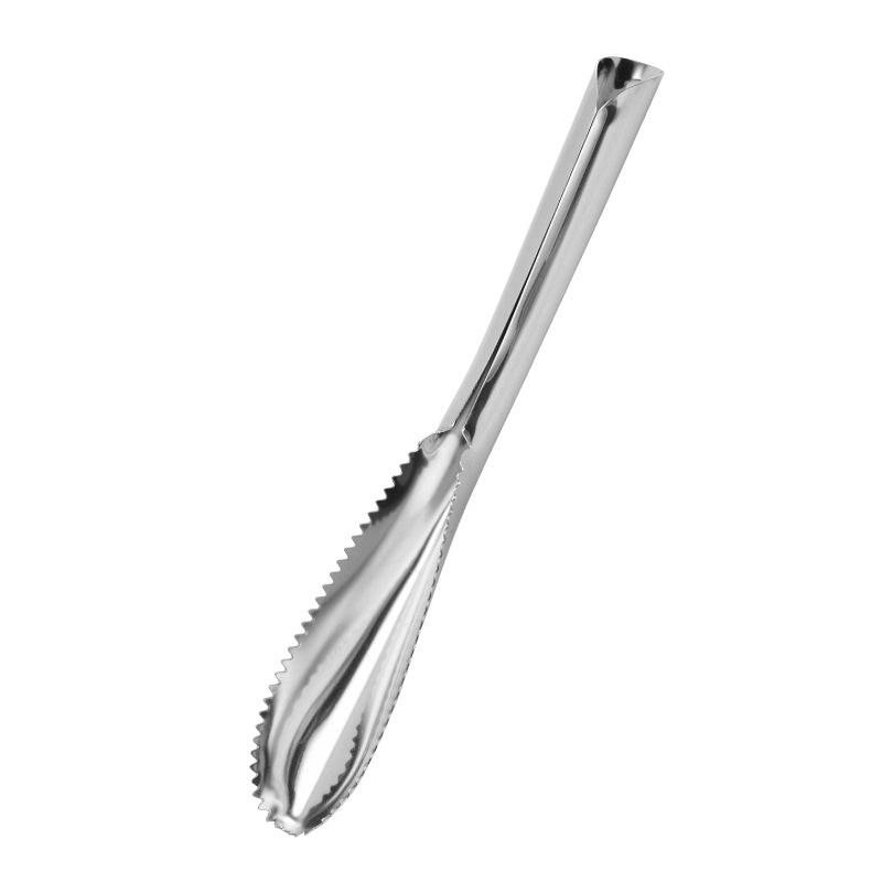 Stainless Steel Fish Scale Remover Brush & Rubbing Board Tool