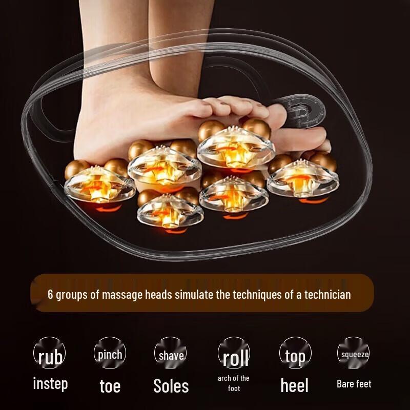 Hezheng 360° Full-Wrap Automatic Foot Massager