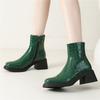 Módní Zlaté Stříbrné Dámské Chelsea Boty Vysoké Šněrovací Velikost Zip Kulatá Špička Kotníkové Boty Platforma Vysoké Podpatky Luxusní Trendy Banket Párty Šaty