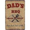 Metal Aluminum Signs BBQ Party Zone Wall Decoration Plaque Vintage Art Poster Iron Painting for Man Cave Home Cafe Garden Club