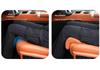All-Season Universal Car Seat Cushion with Integrated Leg Rest - Comfortable Single-Piece Rear Seat Footrest