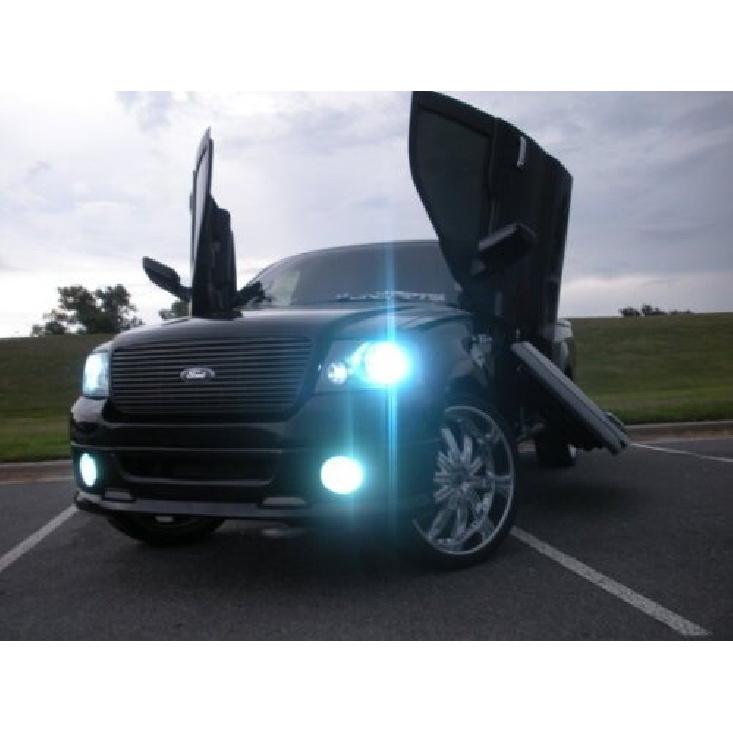 Xenon Headlamp Kit Dual-Relay Wiring Harness for H4 9003 HB2 Hi/Lo 4 Lamps