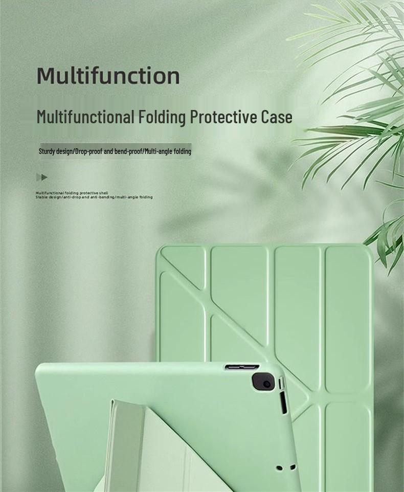 Protective Case: Compatible with Apple iPad 10/11 Gen, 9.7, Air 4/5, 7/8/9 Gen, Pro 12.9; Drop-Proof Soft Shell