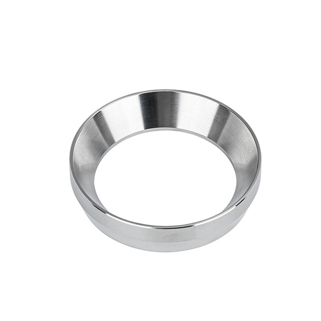 58mm Dosing Funnel Anti Flying Powder Stainless Steel Dosing Rings for Household Coffee Shop