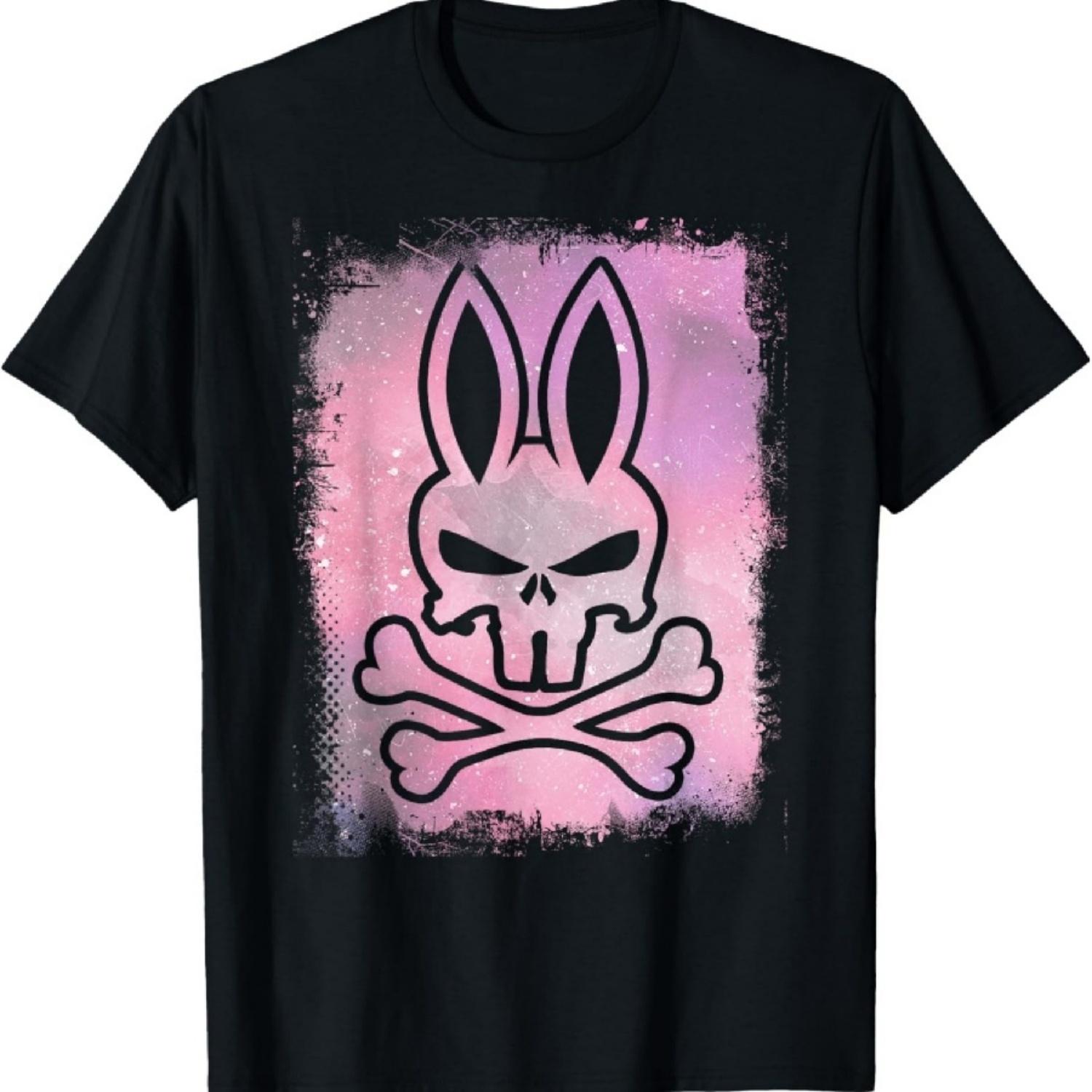 Футболка с дизайном  Череп кролика I Череп зайца Кости  S