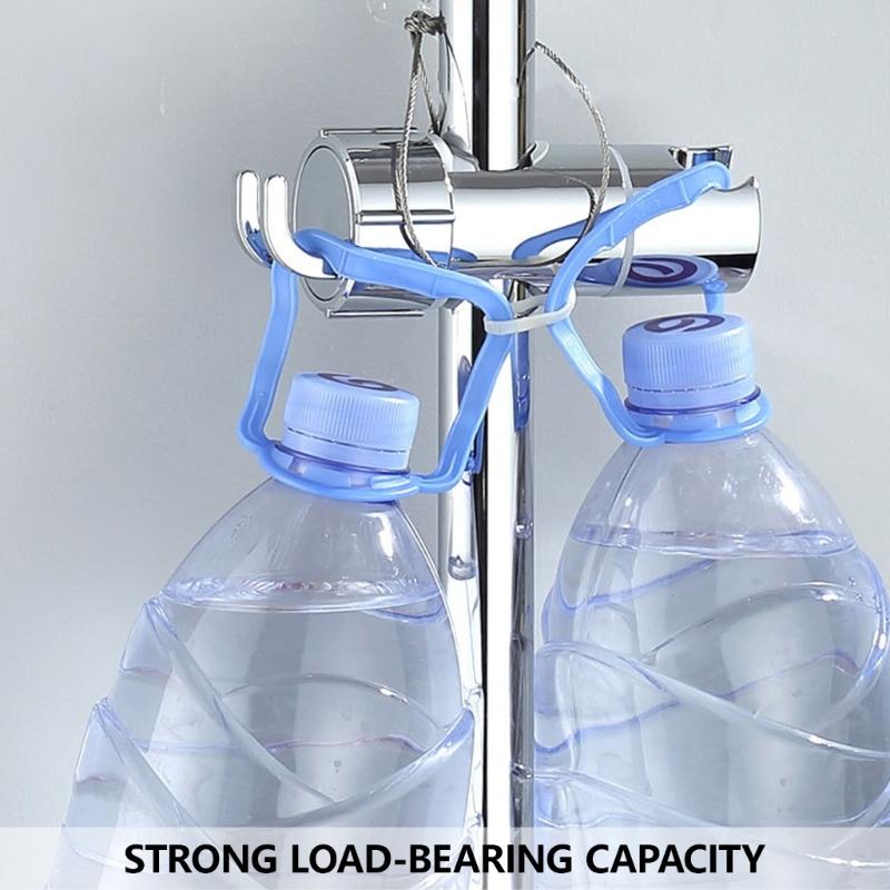 Shower Accessory Handheld Head Grip Universal Handheld Brackets Secure Handheld Shower Mount Tool Frees Installation