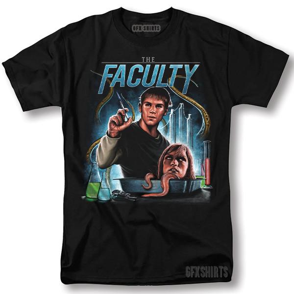 The Faculty Shirt Classic Horror Movie Vintage Graphic Design T-Shirt Unisex T-Shirt