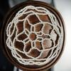 Handgefertigte Netz-Haaraccessoires Perlengeflecht Braut-Kopfschmuck Perlen-Kopfschmuck Braut-Hochzeit