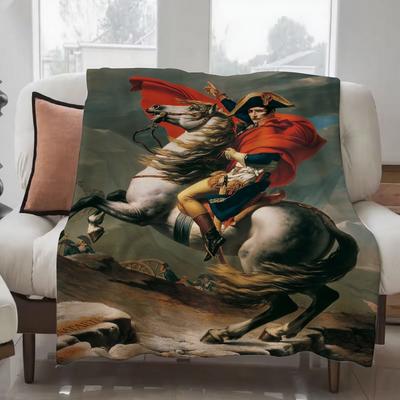 J-jacques-Louis David Art Blanket Design Lightweight For Dorms, Naps, Living Room, Office,Sofa,All-Season