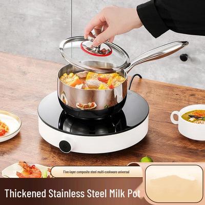 Wutuo 18cm Stainless Steel Milk Pot & Saucepan