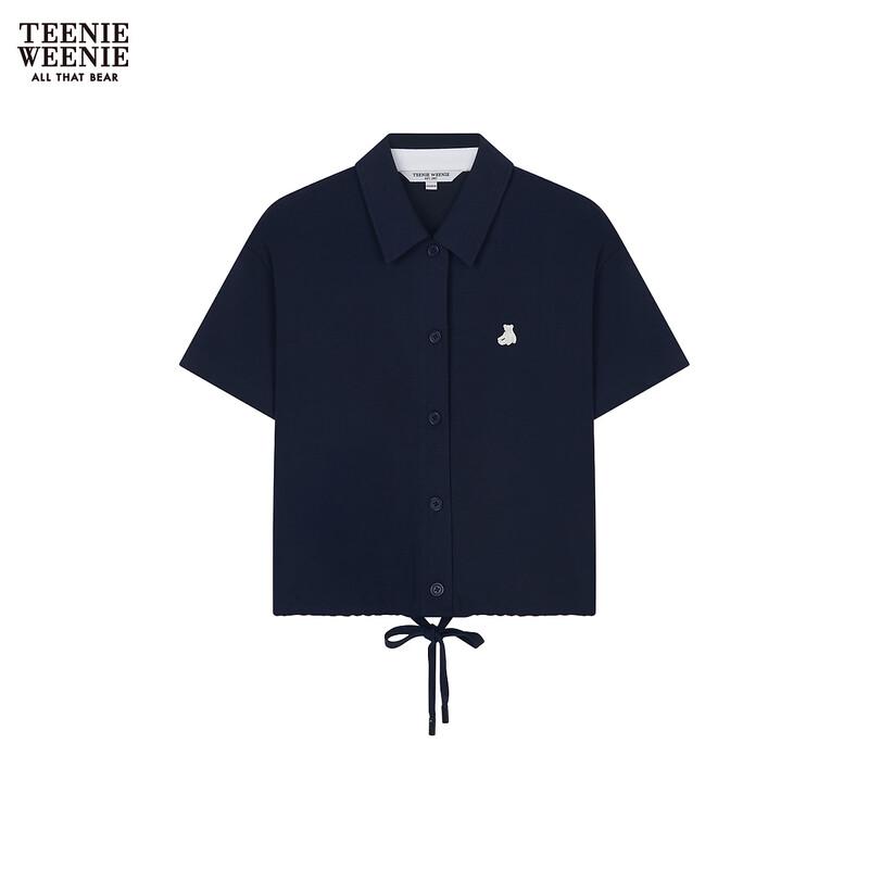 Teenie Weenie Bear Cartoon Polo T-Shirt M