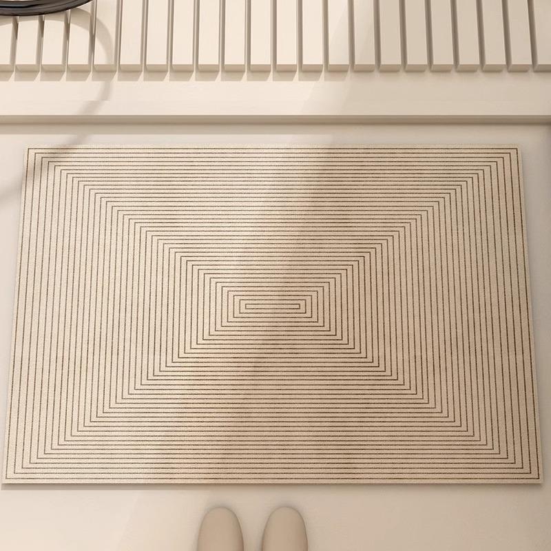 Bathroom Floor Mat, Toilet Suction Door Floor Mat, Carpet, Diatom Mud, Non-slip Toilet, Absorbent Mat, Toilet Entry
