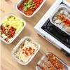 50Pcs Non-stick Aluminum Foil Paper Liner High-temperature Resistance Grill Catch Tray  Parties