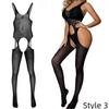 One Piece Plus Size Ženy Žhavé Sexy Spodní Prádlo Květinový Vzor Síťovaná Body Punčocha Body Spodní Prádlo Košilka Spací prádlo Spodní prádlo Kostýmy Sexy