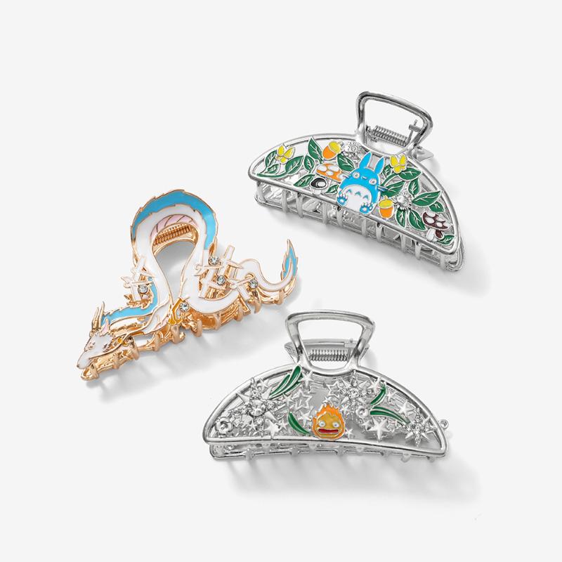 2025 Cute Creative Cartoon Hair Claw Boat Dragon Large Hair Claws Japanese Cat  Claw Clip Hair Accessories For Women