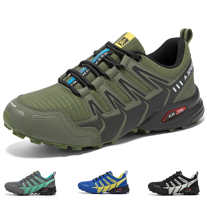 2025 Men's Waterproof Hiking Shoes Outdoor Hiking Shoes Mountaineering Camping Hunting Tactical Boots Men's Cycling Shoes