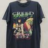Vintage 2002 CREED Tour Band Black Short Sleeve Unisex Tshirt S-5XL Unisex T-Shirt