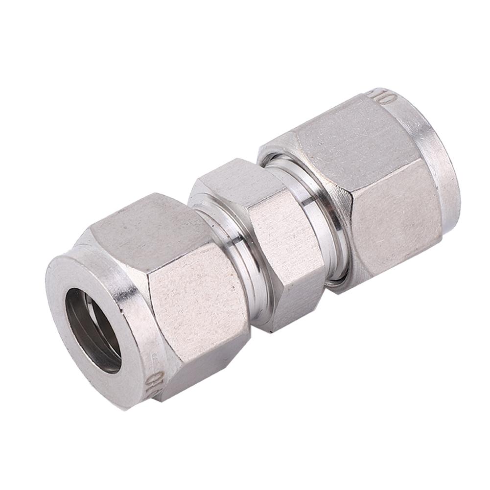 Air Hose Connector Straight Type 304 Stainless Steel Pneumatic Fitting 4mm6mm8mm10mm12mm10mm