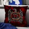 S-Slayer Heavy Metal Band Pillow Cover For Bedroom Room And Living Room Sofa Decorative Cushion Cover