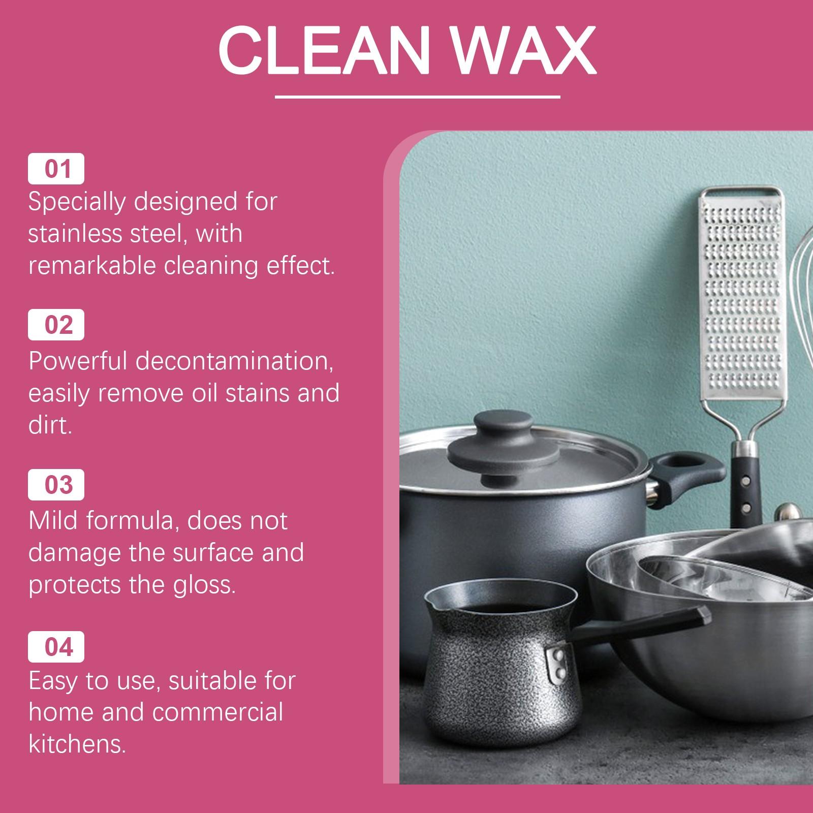 Паста для чистки кухонной нержавеющей стали Многофункциональная дезактивирующая паста — фото 6