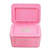 Wipes Dispenser Storage Box Large Capacity Dustproof Moisture Prevention Transparent Design Bathroom Wipes Case Box