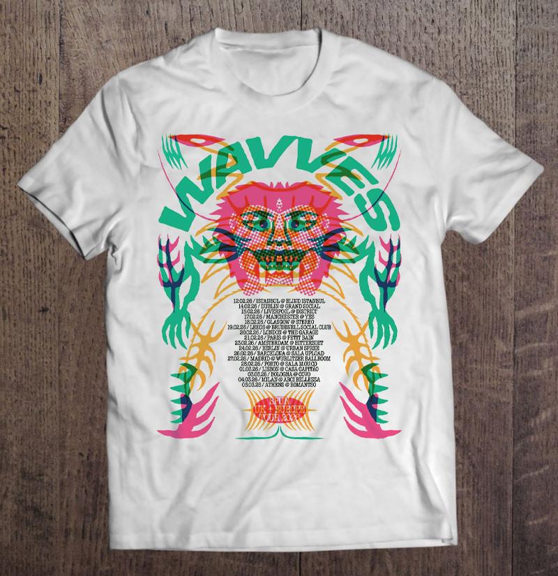 

New Wavves Band Spring Tour Full size S to 5XL Tshirt Unisex T-Shirt XXL