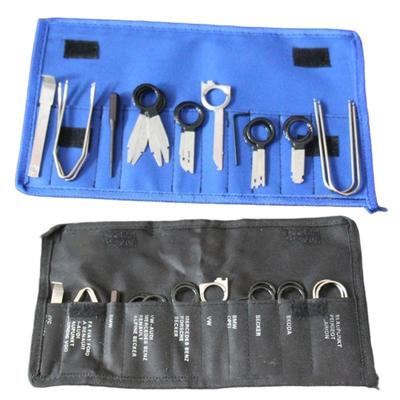 20Pcs Professional Tooling Radio Removal Tool Kit Removal Keys Stereo Removal Tool Kit Car Speaker Disassembly Tool