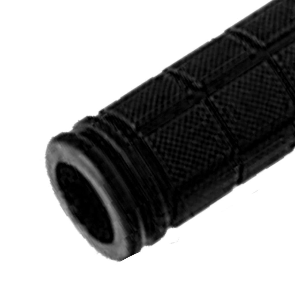 1 Pair Cycling Handlebar Grips Soft Comfortable Non Slip Rubber Cycle Handle Grip for Fixed Gear Cycling Black