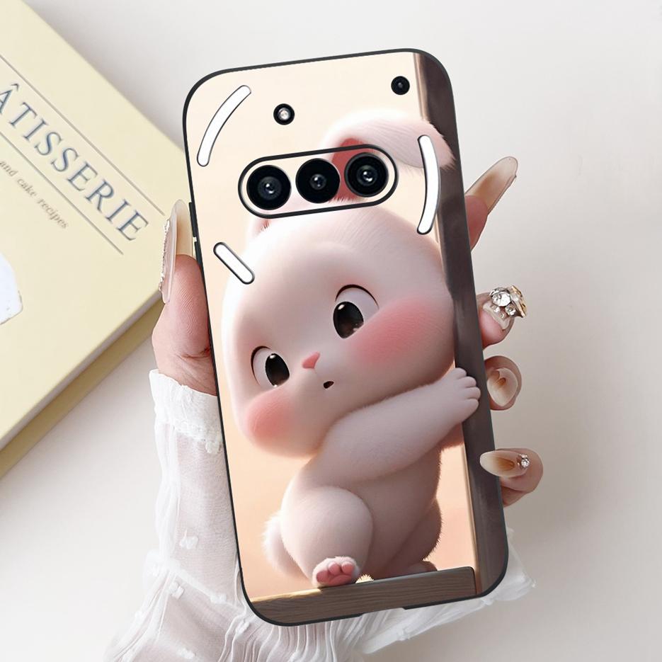 Per Custodia Nothing Phone 3A A059 Copertura Lussuosa Verniciata Candy Custodia Morbida in Silicone Per Nothing Phone 3A Pro A059P Phone3A Custodie