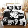 3D Printed Arctic Monkeys Music Band Bedding Set Duvet Cover Bed Set Quilt Cover Pillowcase Comforter King Queen Size Boys Adult