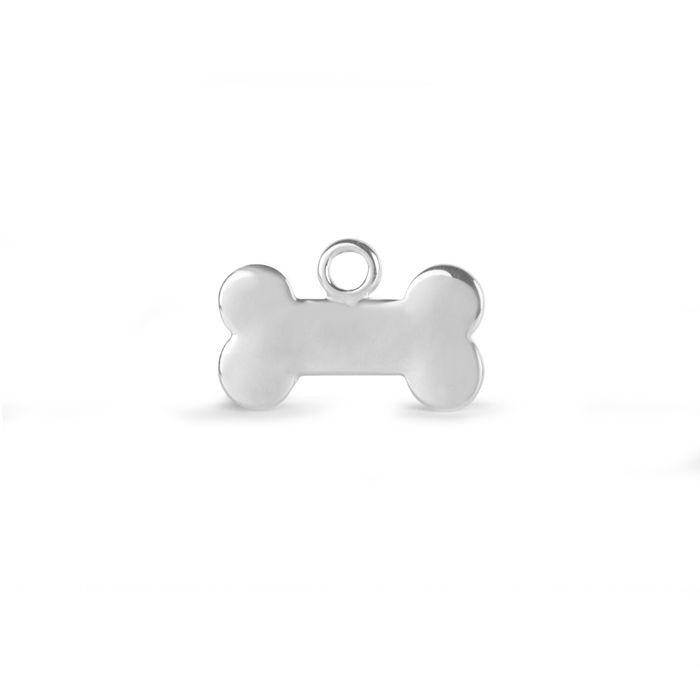 Pendentif - LUXENTER - Os - Finition rhodium - Argenté - Femme