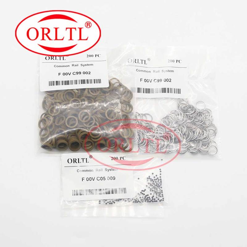 F00VC99002 Diesel Injector Valve Repair Kit Ball F00VC05009 1.50mm Fuel Injector Ball Kit for  Sealing Ring