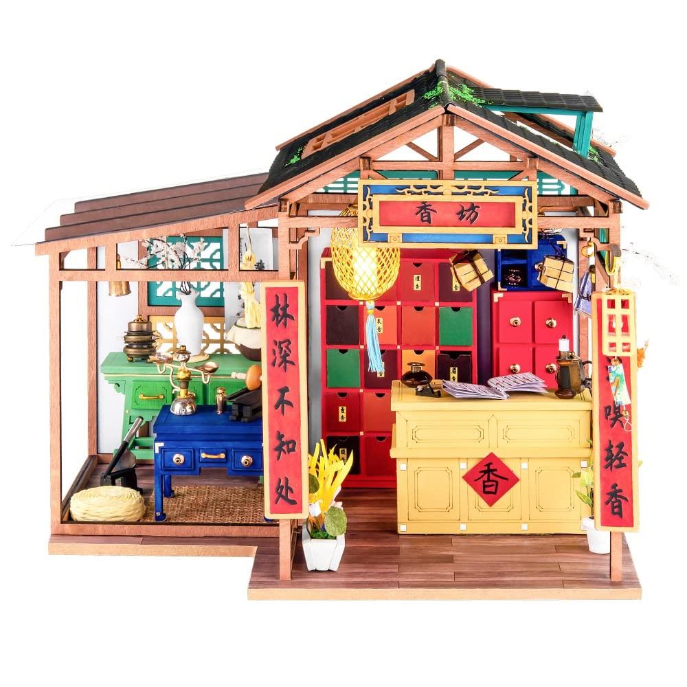 Robotime DIY Miniature House Dollhouse Chinese Series (Chinese Series) [Official Japanese Distributor  Japanese Instructions Included]