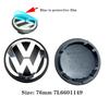 4Pcs Car Wheel Hub Center Caps Badge Emblem Set for Volkswagen VW Golf Polo Passat CC Touran - 55mm 56mm 65mm 70mm Rim Cover Acc zd0