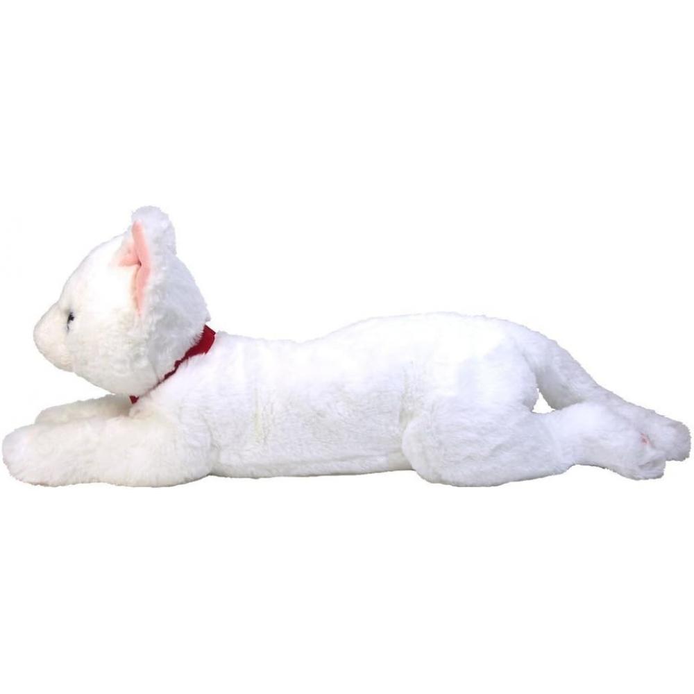 SunleMon Plush Toy Knee Cat White Odd Eye M Size P 1832