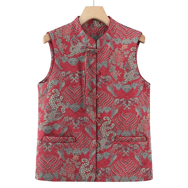 Vest Women's Spring Wear Vest Vest Old Lady Vest