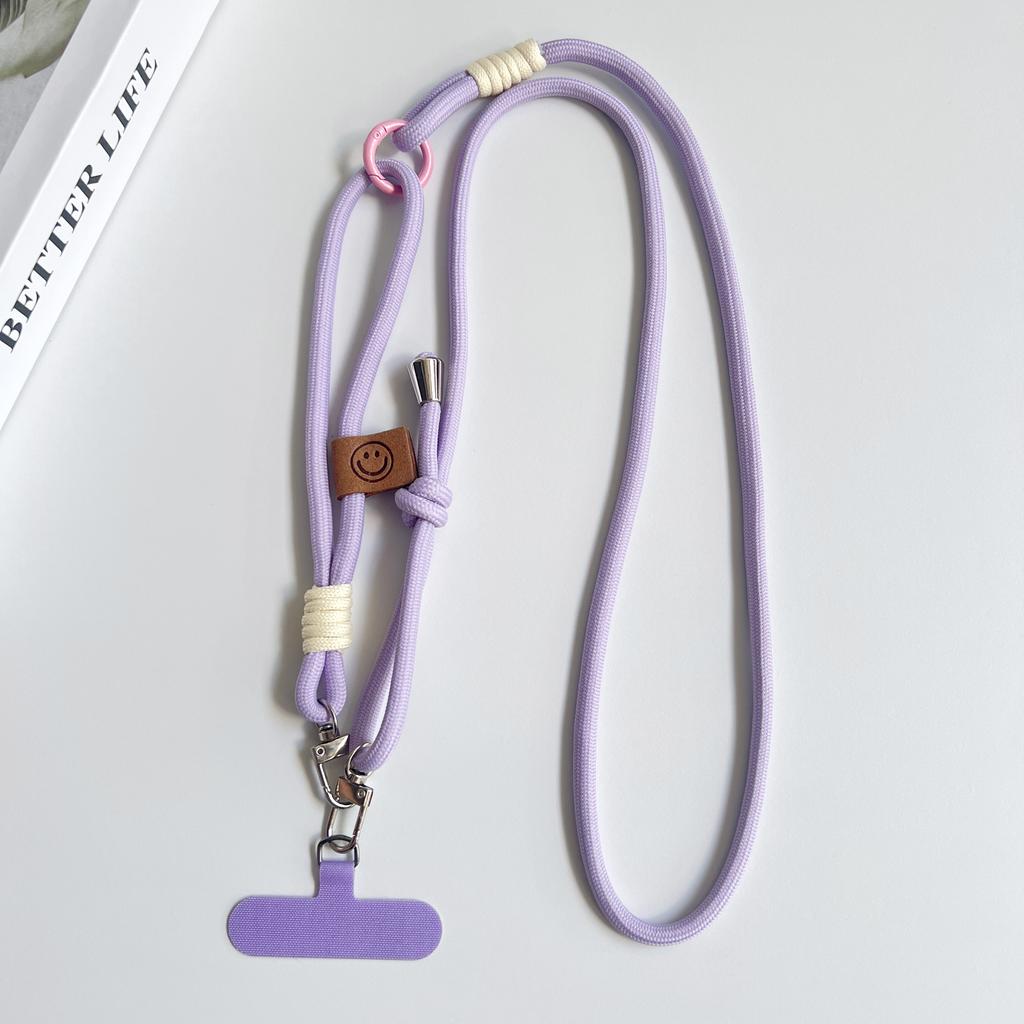 Simple Two-in-one Mobile Phone Lanyard, Crossbody Strap, DIY Wrist Short Rope, Multi-Functional Adjustable Fancy Lanyard
