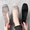Fashion GKTINOO 2025 Summer Fashion Pumps Cut-outs Women Crystal Casual Ladies Shoes High Heels Tenis Feminino Genuine Leather Sandals
